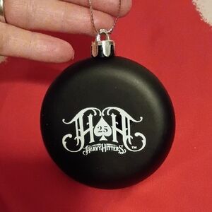 Black 420 Heavy Hitters 25th Anniversary Collectors Holiday Ornament.